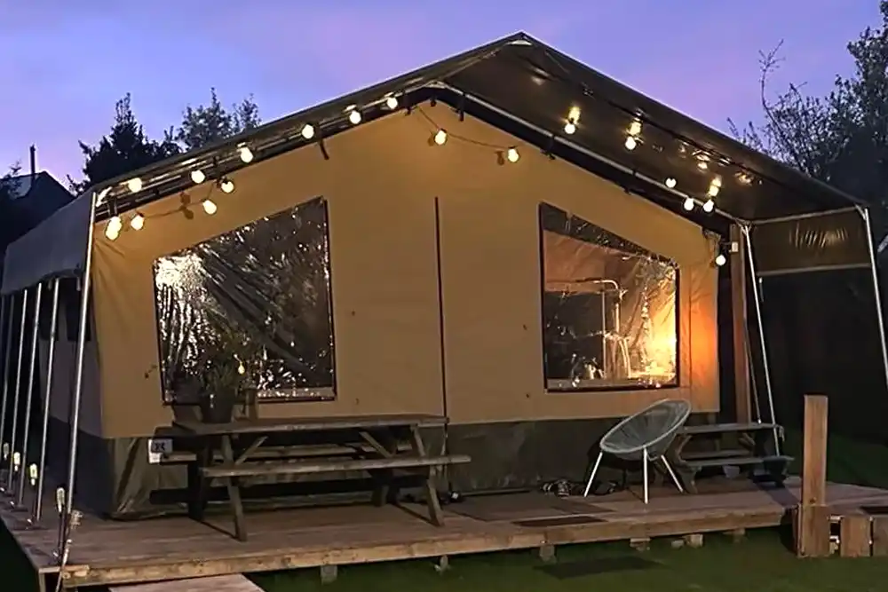 Glamping tent Iepenhoeve